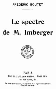 Le spectre de M. Imberger