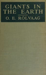 Giants in the earth book cover