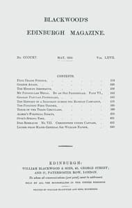 Blackwood's Edinburgh Magazine, Vol. 67, No. 415, May, 1850