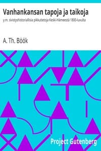 Vanhankansan tapoja ja taikoja book cover