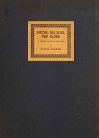 Pieter Bruegel the Elder book cover