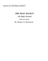 The real Mackay book cover