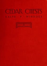 Cedar chests, how to make them