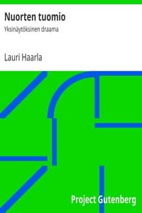Nuorten tuomio book cover