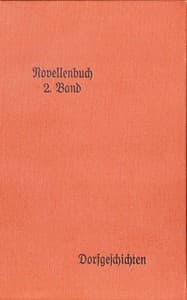 Novellenbuch, 2. Band: Dorfgeschichten