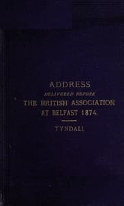 Address delivered before the British Association assembled at Belfast