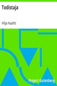 Todistaja book cover