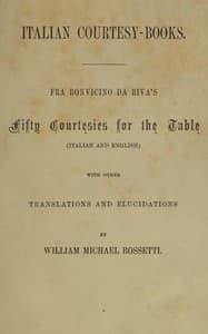 Italian courtesy-books book cover
