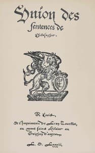 Union des sentences de philosophie book cover