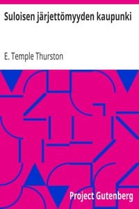 Suloisen järjettömyyden kaupunki book cover