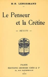 Le penseur et la crétine book cover