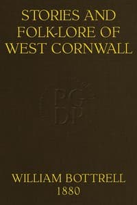 Stories and folk-lore of West Cornwall. Third Series book cover