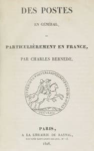 Des postes en général, et particulièrement en France