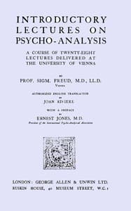 Introductory lectures on psycho-analysis
