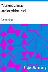 Találkozásaim az antiszemitizmussal book cover