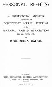 Personal rights book cover