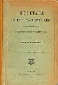 Die Metalle bei den Naturvölkern book cover