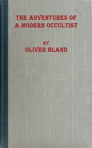 The adventures of a modern occultist book cover