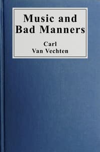 Music and bad manners book cover