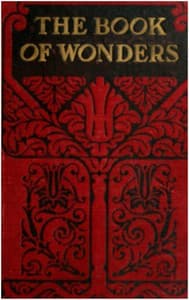 The book of wonders