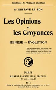 Les opinions et les croyances