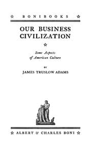 Our business civilization