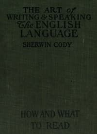 The art of writing & speaking the English language