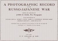 A photographic record of the Russo-Japanese war book cover