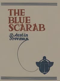 The blue scarab book cover