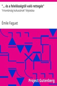 "... és a felelősségtől való rettegés" book cover